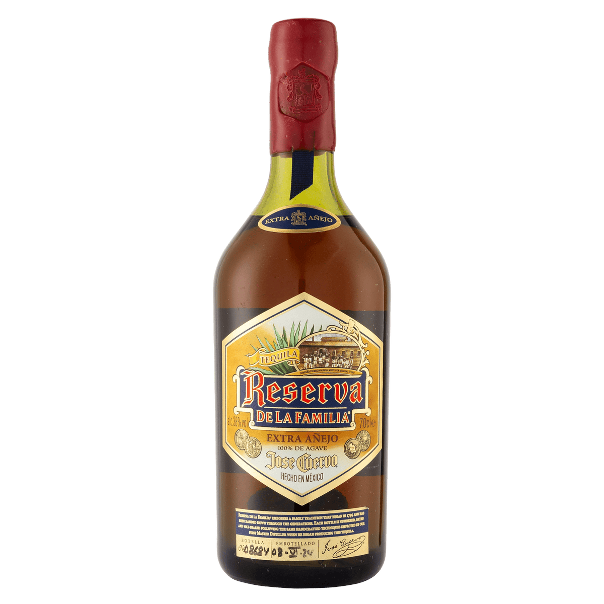 Jose Cuervo Reserva de la Familia テキーラ Jose Cuervo Reserva De La Familia Extra Anejo Tequila 70cl - Ana