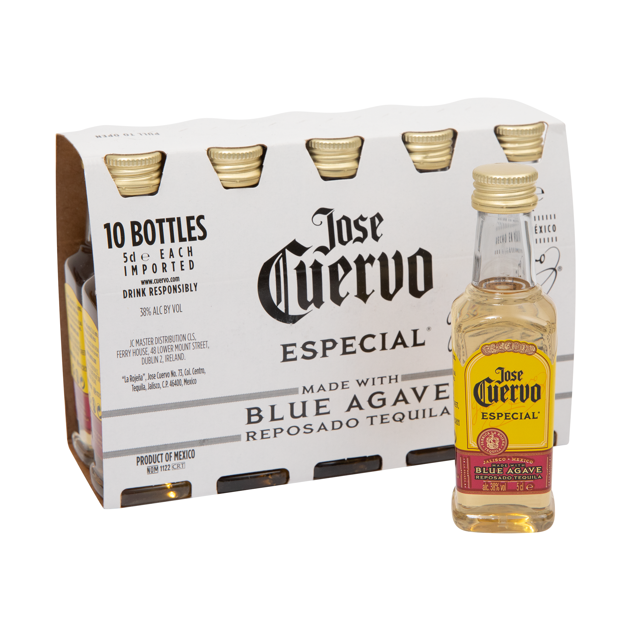 Jose Cuervo Especial Reposado Tequila 10 x 5cl – House of Spirits