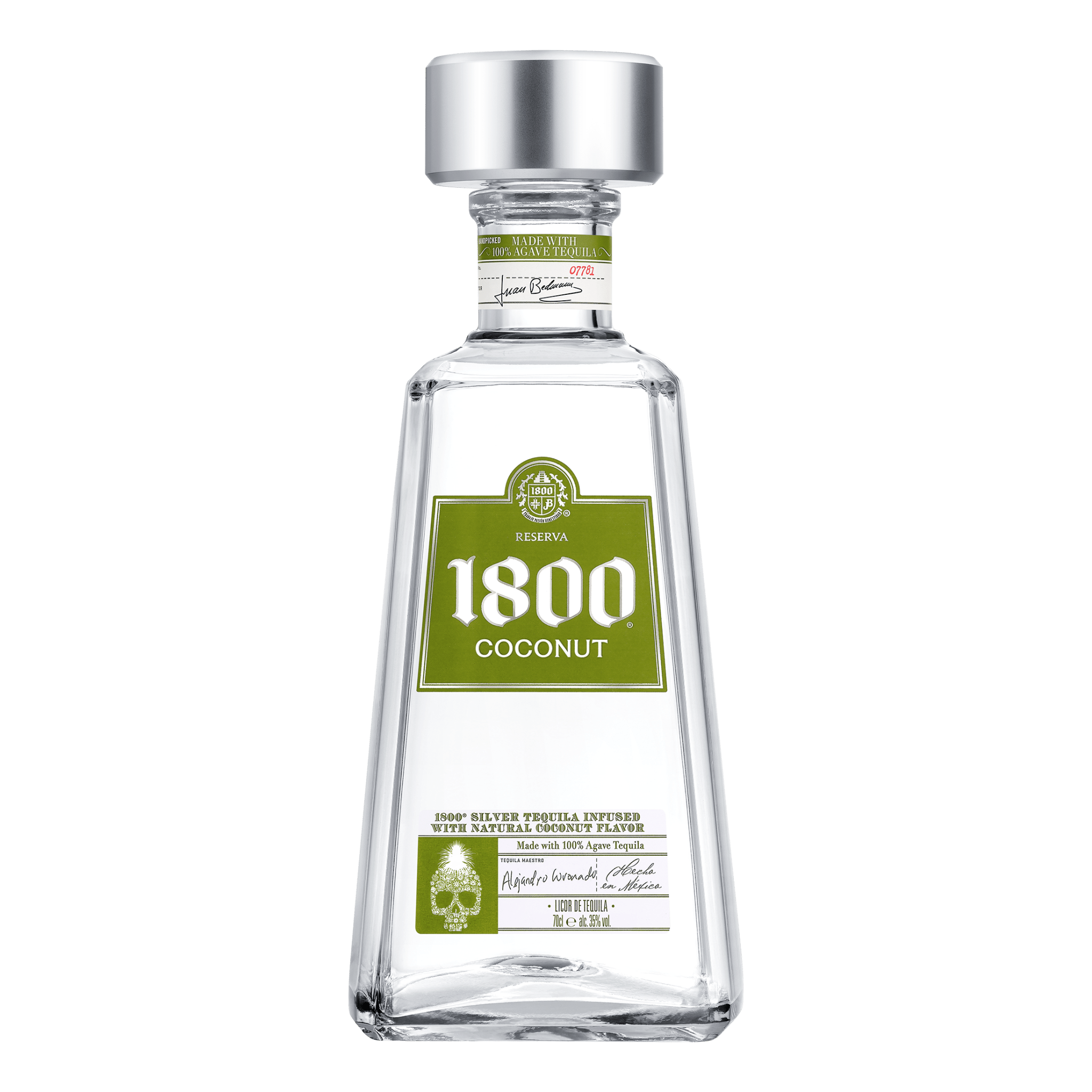 1800 Tequila、Moëtシャンパン、Cocaleroリキュールセット 1800 Coconut Tequila 70cl – House of Spirits