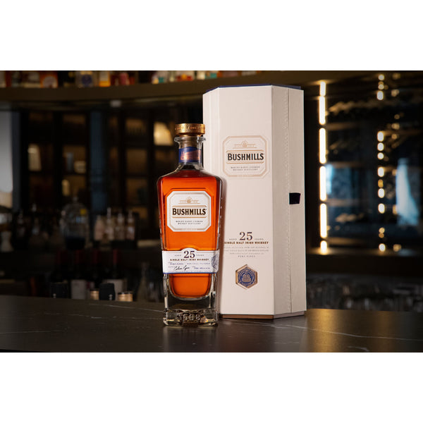 Bushmills 25 Year Old Single Malt Irish Whiskey 70cl