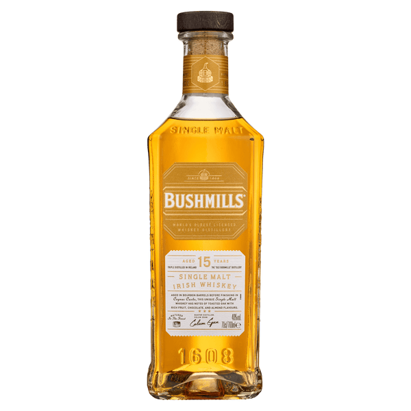 Bushmills 15 Year Old Single Malt Irish Whiskey 70cl - House of Spirits
