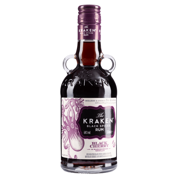 The Kraken Black Cherry and Madagascan Vanilla Black Spiced Rum 35cl - House of Spirits