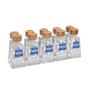 1800 Silver Tequila 10 x 5cl