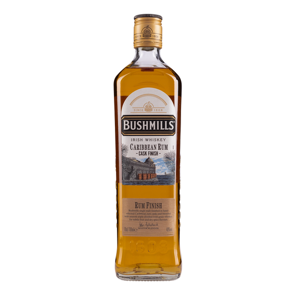 Bushmills Caribbean Rum Cask Finish Irish Whiskey 70cl