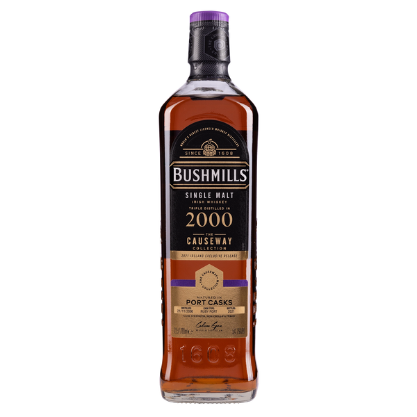 Bushmills Causeway Collection 2000 Port Cask Single Malt Irish Whiskey 70cl