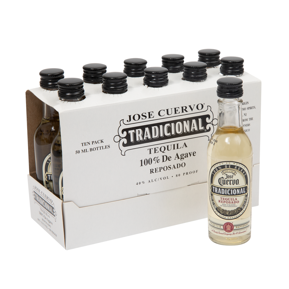 Jose Cuervo Tradicional Reposado Tequila 10 x 5cl