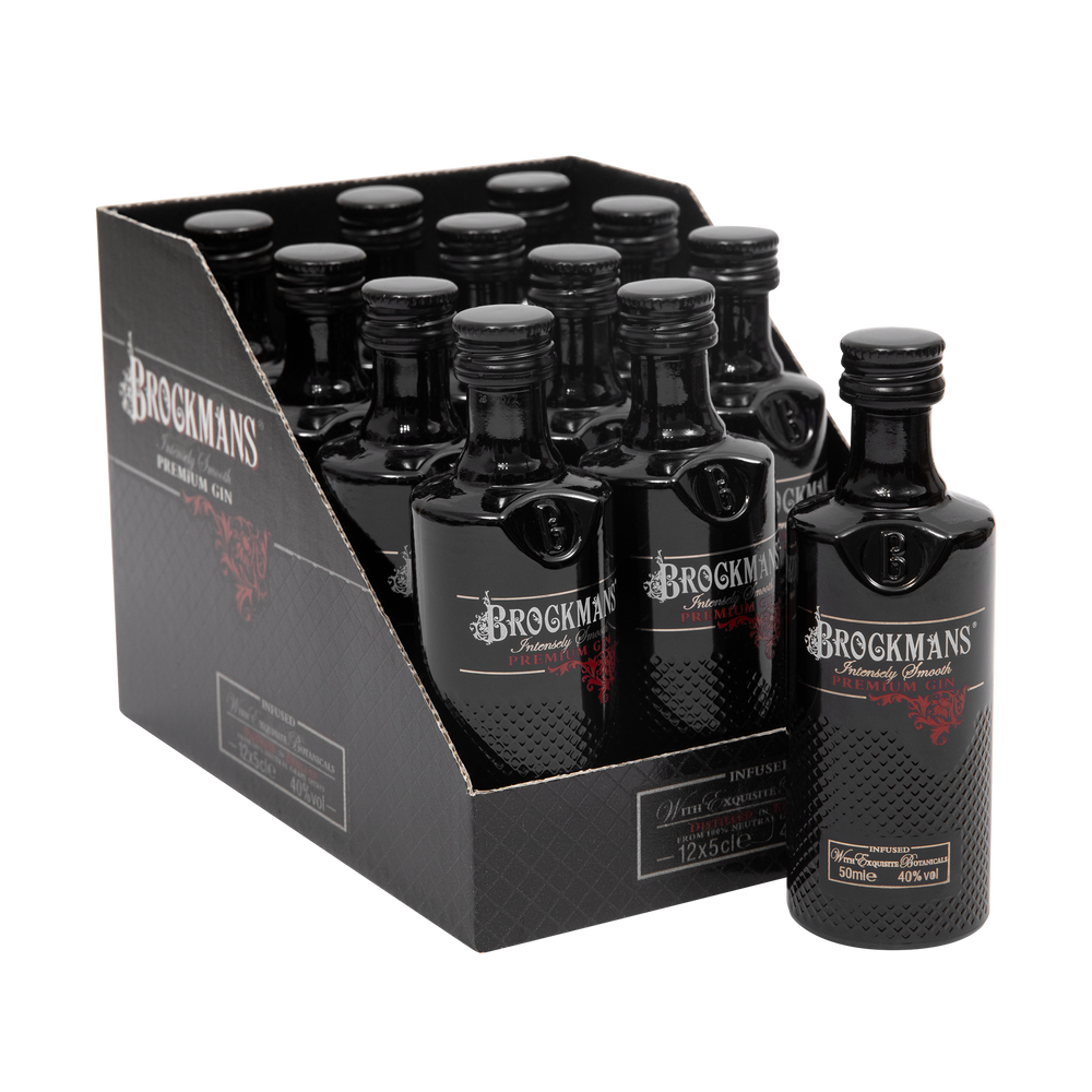 Brockmans Gin 12 x 5cl House of Spirits