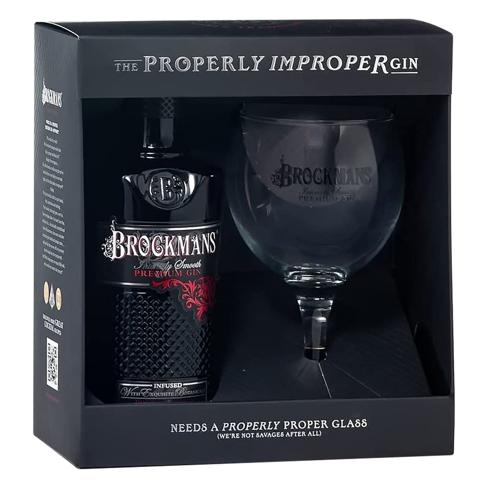 Brockmans Gin 70cl & Copa Glass Gift Pack