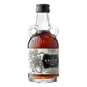 The Kraken Black Spiced Rum 15 x 5cl Minis