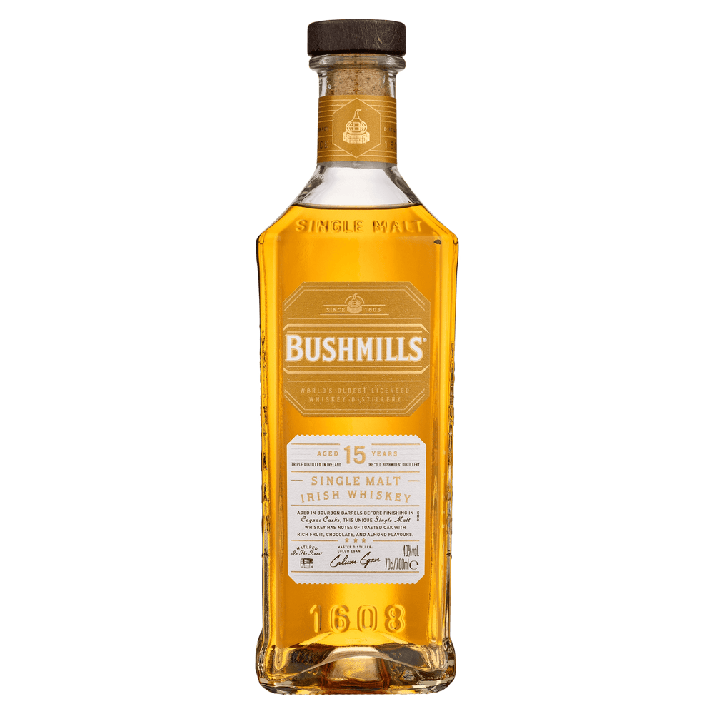 Bushmills 15 Year Old Single Malt Irish Whiskey 70cl - House of Spirits