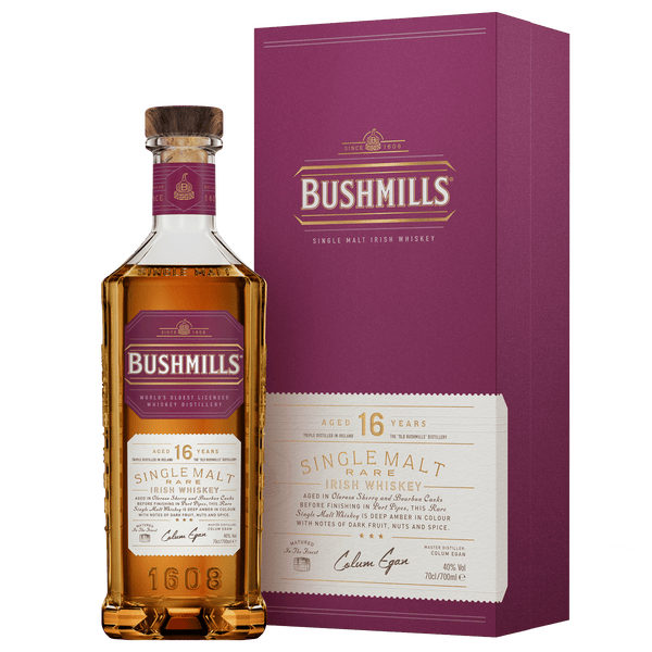 Bushmills 16 Year Old Single Malt Irish Whiskey 70cl - House of Spirits