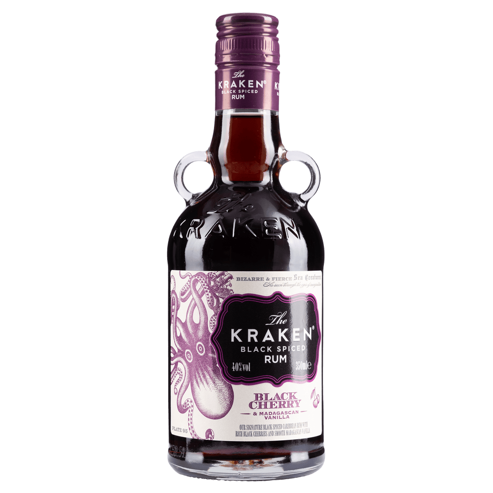 The Kraken Black Cherry and Madagascan Vanilla Black Spiced Rum 35cl - House of Spirits